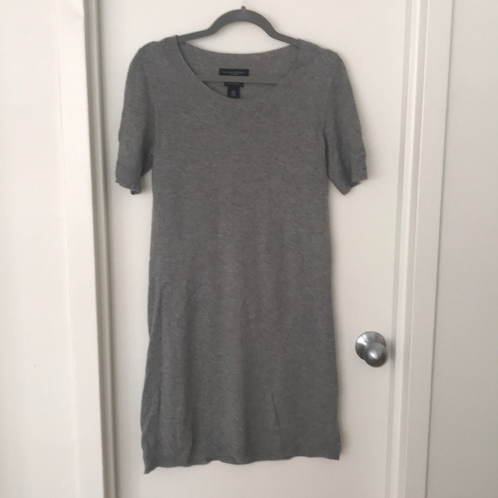 Banana Republic CASHMERE dress with short sleeves!